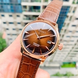 ĐỒNG HỒ NAM SEIKO SARY128 PRESAGE COCKTAIL CASE ROSE GOLD DÂY DA 