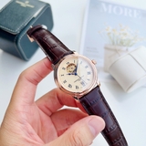 ĐỒNG HỒ NAM FREDERIQUE CONSTANT FC-315BG4P4 CASE ROSE GOLD DÂY DA