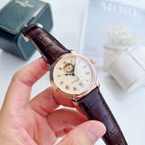 ĐỒNG HỒ NAM FREDERIQUE CONSTANT FC-315BG4P4 CASE ROSE GOLD DÂY DA