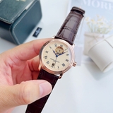 ĐỒNG HỒ NAM FREDERIQUE CONSTANT FC-315BG4P4 CASE ROSE GOLD DÂY DA