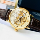 ĐỒNG HỒ NAM ORIENT STAR SKELETON WZ0031DX AUTOMATIC CASE GOLD DÂY DA