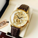 ĐỒNG HỒ NAM ORIENT STAR SKELETON WZ0031DX AUTOMATIC CASE GOLD DÂY DA