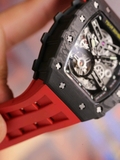 Đồng Hồ Nam TSAR BOMBA Carbon Fiber Skeleton Automatic TB8208CF-BR