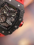 Đồng Hồ Nam TSAR BOMBA Carbon Fiber Skeleton Automatic TB8208CF-BR