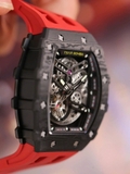 Đồng Hồ Nam TSAR BOMBA Carbon Fiber Skeleton Automatic TB8208CF-BR