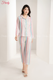 Bộ pijama dài tay nữ bảy màu - WBD2409