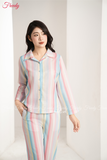 Bộ pijama dài tay nữ bảy màu - WBD2409