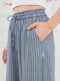 Quần dài suông linen bamboo - WQD2601