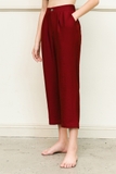 Quần dài nữ dáng suông cạp khóa thân trước Freedy , sang trọng và thoải mái-91202202