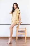 Bộ pijama ngắn tay mặc nhà nữ Freedy-BN12541