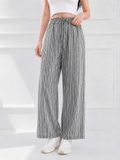 Quần dài suông linen bamboo - WQD2601