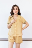 Bộ pijama ngắn tay mặc nhà nữ Freedy-BN12541