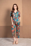 Bộ Pijama ngắn tay mặc nhà nữ Freedy - 91421202F04504