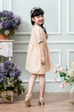 Váy bé gái ngắn tay thêu hoa - KVN2208