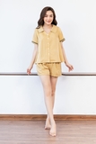 Bộ pijama ngắn tay mặc nhà nữ Freedy-BN12541