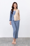 Bộ pijama dài tay nữ cách điệu Freedy - WBD1226