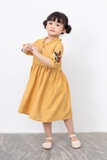 Váy bé gái dài tay thêu Freedy - KVN1211