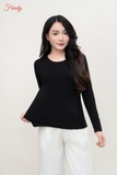 Áo thun tăm dài tay nữ co giãn 4 chiều - WAD2501