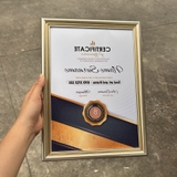 Khung Bằng Khen Đẹp Màu Bạc 103B