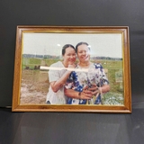 Mẫu khung 110G nâu chỉ vàng