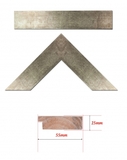 Khung bản đồ  gỗ 5cm 5011BT