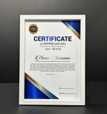 Khung Bằng Khen Trắng F1T