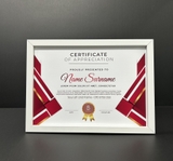 Khung Bằng Khen Trắng F1T