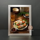 Khung Menu Mẫu Khung Bạc F2B