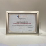 Khung Bằng Khen Đẹp Màu Bạc F2B