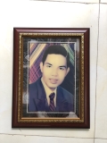 KHUNG HÌNH THỜ NÂU HOA VĂN F5HV