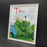 KHUNG TRANH ĐÍNH ĐÁ 518TV 