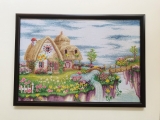 KHUNG TRANH THÊU NHÀ