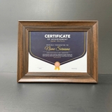 Khung Tranh Màu Vân Gỗ S902