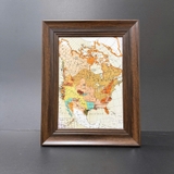 Khung Bản Đồ Composite Vân Gỗ S902