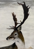 Tranh sơn dầu The Deer