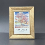 Khung Tranh Nhũ Vàng Xước Cổ Điển T600