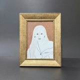 Khung Tranh Nhũ Vàng Xước Cổ Điển T600