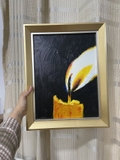 Tranh Sơn Dầu The Flame