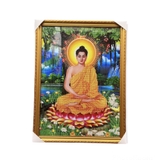 Khung tranh đính đá Đức Phật