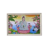 Khung tranh đính đá - Tranh Thêu Bồ Tát