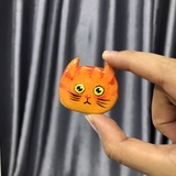 Đất sét Hít tủ lạnh mặt mèo