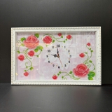 KHUNG TRANH THÊU ĐỒNG HỒ 518TVS