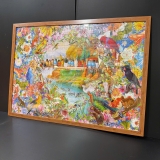 KHUNG TRANH GHÉP GỖ 071G