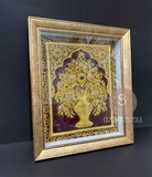 KHUNG TRANH DUBAI VÀNG XƯỚC T600