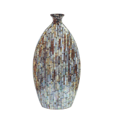 BÌNH GỐM SƠN MÀI KHẢM TRAI