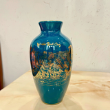 bình gốm vẽ vàng