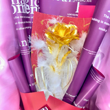 Hoa hồng mạ vàng