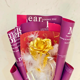 Hoa hồng mạ vàng