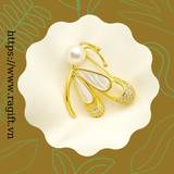 Cài áo cao cấp Ngọc trai –BR097