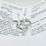 Nhẫn vàng trắng 14K